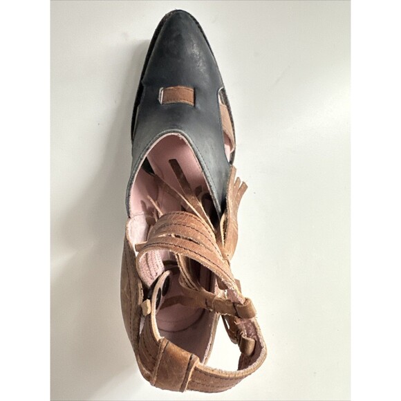 Miss Macie Women's Mercy Me 5" Pointed Toe Bootie - Brown/Black SZ 6.5 NWOB - Picture 8 of 12